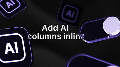 3D Changelog Image 3d ai badge blog dark theme glass liquid glass toggle