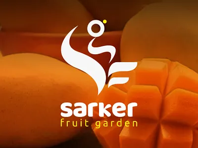 Logo Design For Sarker Fruit Garden branding des design graphic design illustration logo typography vector