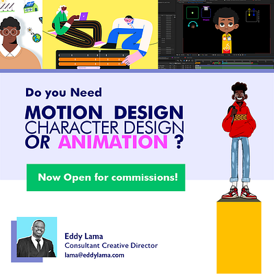 2d animation by Eddy Lama 2d animation animation character design graphic design motion graphics