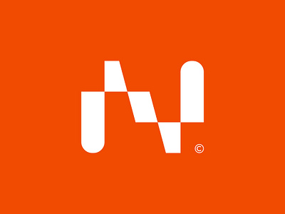 N+Tube Monogram Exploration beauty branding checkers cosmetics exploration fluid health innovation lab lettermark logo monogram research symbol test tube utilitarian