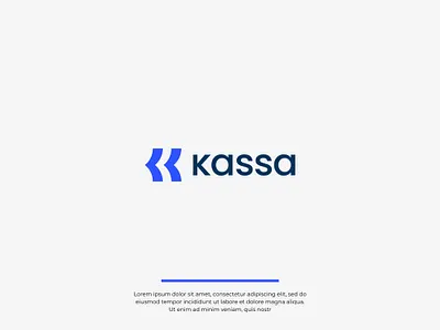 K logo design for kassa blue k k blue logo k design k letter k logo letter logo simple k design