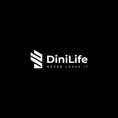 Islamic Logo for eCommerce 03 arabic black and white daal islamic laam logo logo design minimal modern