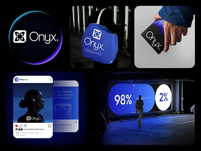 Bento Style - Onyx Brand Identity® brand branding design graphic design identity illustration logo logodesign vector