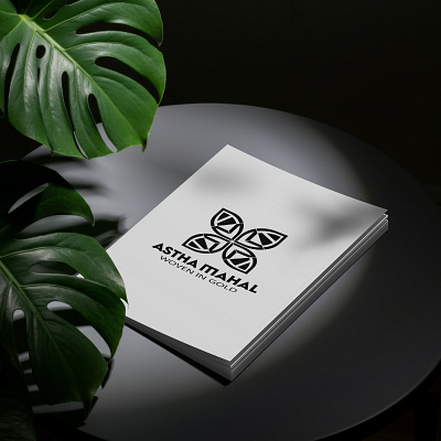ASTHA MAHAL 2025 branding design graphic design illustration jewellery letterlogo logo