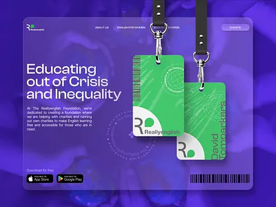 Really English Partnership animation branding dailyui design graphic design illustration language logo motion graphics ui ui ux web design website