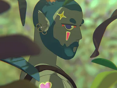 Fauno character character design graphic design illustration motion motion graphics plants