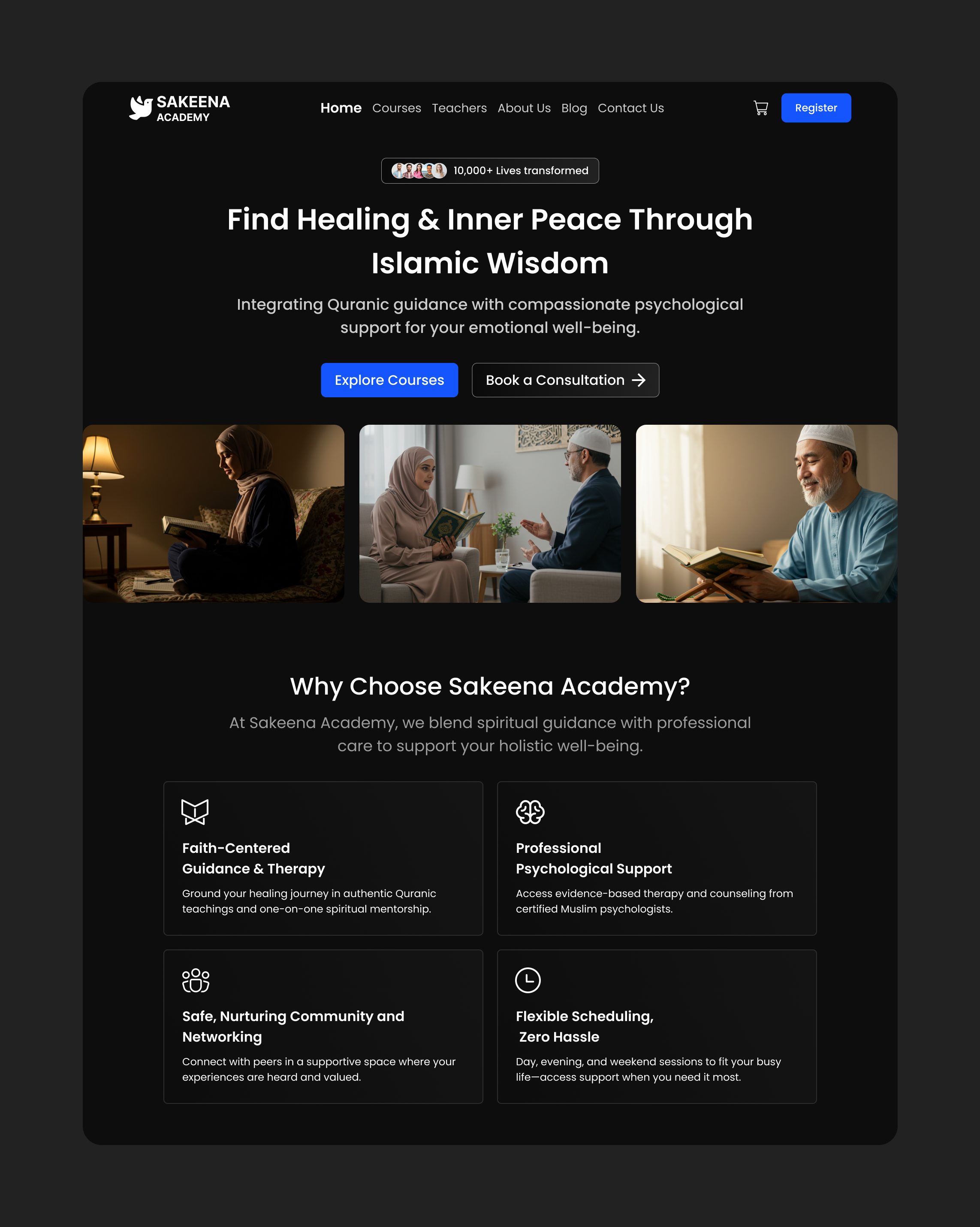 Example of Fully Responsive Website Design 