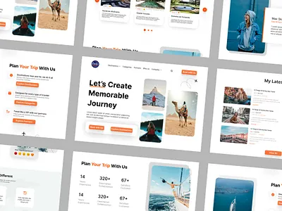 Travel Website UI/UX – A Seamless Experience for Modern Explorer cleanui designerlife designwithpurpose digitalnomadvibes dribbbleshots figmadesign figmamagic travelwebsitedesign uiinspo uiuxdesign userexperiencematters uxinspiration wanderlustdesign webdesigndaily websitemockup