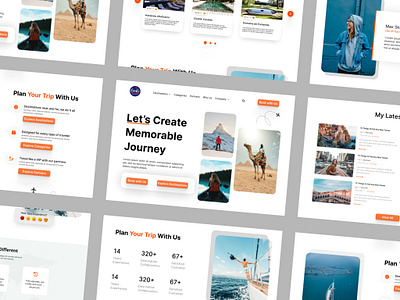 Travel Website UI/UX – A Seamless Experience for Modern Explorer cleanui designerlife designwithpurpose digitalnomadvibes dribbbleshots figmadesign figmamagic travelwebsitedesign uiinspo uiuxdesign userexperiencematters uxinspiration wanderlustdesign webdesigndaily websitemockup