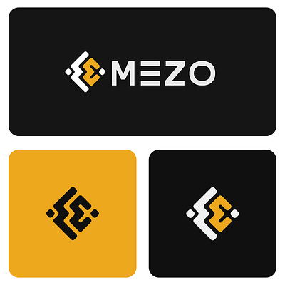 Mezo - Digital Media Branding - Logo Design - Klassic Kreations creative art logo logo design modern logo