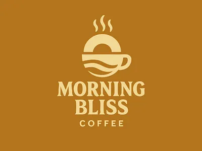 MORNING BLISS COFFEE BRANDING branding design graphic design illustration logo typography