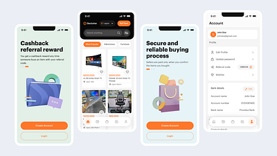 Delutter mobile app branding design figma framer mabel okeke mabelpraise mobile app mobile app design mobile app designer the good designer ui uiux uiux design user experience design user experience designer user interface design ux wordpress