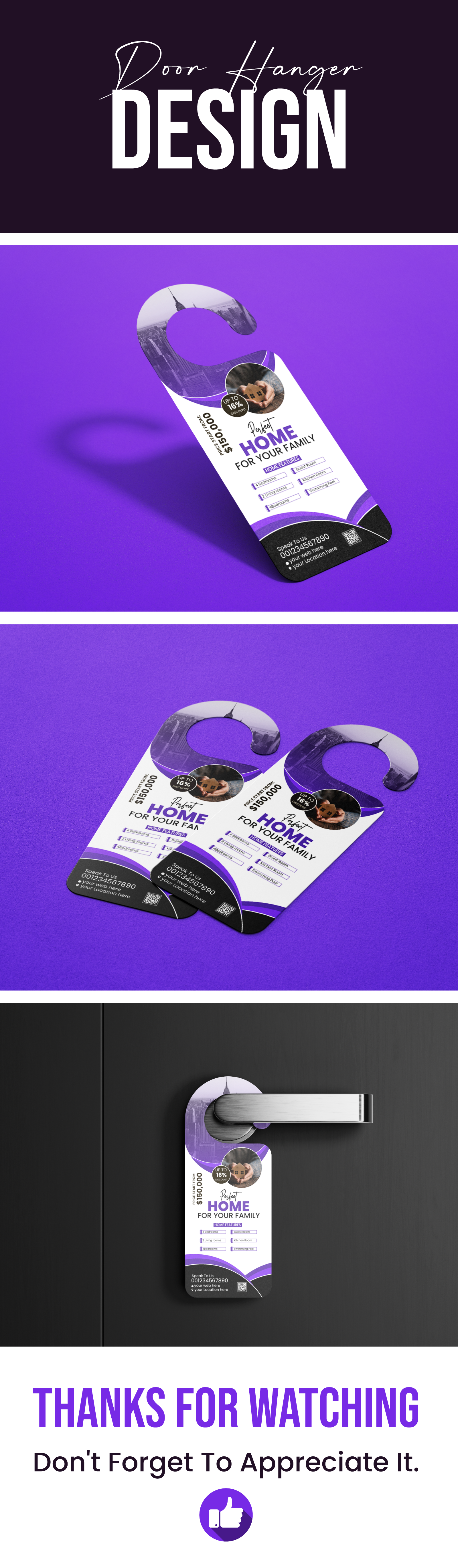 Modern Door Hanger Concept minimalist