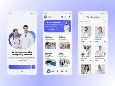 Healthcare Mobile App Design appdesign appointment app appointment booking branding dentist app doctor doctor app doctor appointment health care app healthapp healthcare logo medical medical app mobile mobileui productdesign web design