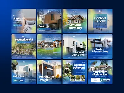 Real Estate Post canva design graphic design instagram marketing post real estate social media