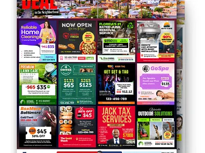 🎯 9x12 Coop Shared-Cost EDDM Postcard Design – Canva Template cooperativa cooperativa eddm cooperativa postcard eddm eddm design eddm template postcard postcard design postcard template