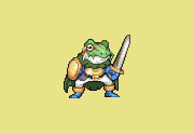 Glenn | Chrono Trigger design fanart game gamedev illustration pixel pixelart