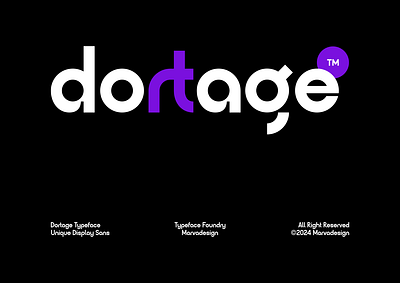 Dortage Font brand identity branding classic clean font company corporate font fonts free font geometric heading headline lettering minimalist modern poster sans serif tech typeface website