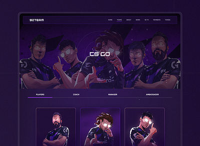 9Z ⚡️ gaming ui webdesign