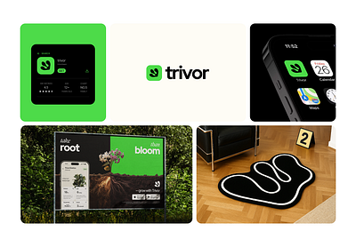 brand guide Trivor brand identity branding design graphic design illustration logo ui