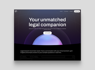 AI Startup website design ai ai design graphic design startup webdesign website website design