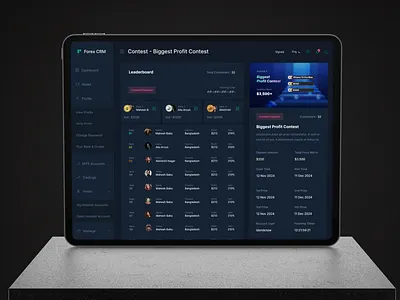 Trading Contest (Finished) 2022 trading contest ui
