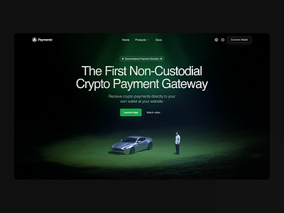 Crypto landing crypto design hero landing logo midjourney saas ui ux