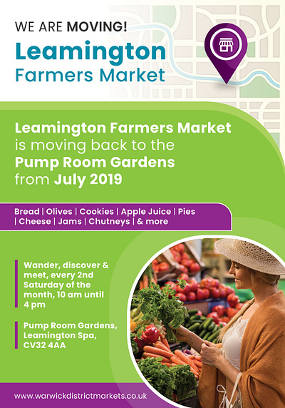 One pager Farmers Market Ads