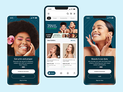 Fresh Face mobile app beauty apps design figjam figma framer mabel okeke mabelpraise mobile app mobile app design mobile app designer the good designer ui uiux user experience design user experience designer user interface design user interface designer user research ux