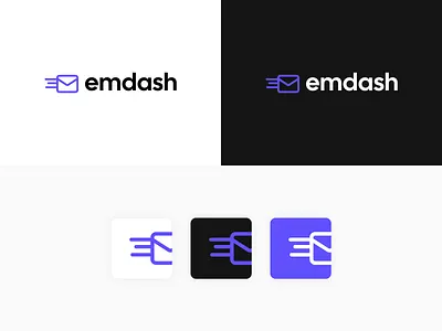 Emdash Branding brand branding icon icons identity lockup logo marketing presentation symbol wordmark