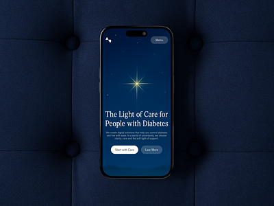 Mobile Web Site for Healtech Service for People w Diabetes b2b b2c diabetes app healthtech digital healthcare health healthcare healthtech medtech non profit design social impact ui ux warm visuals web webdesign wellness