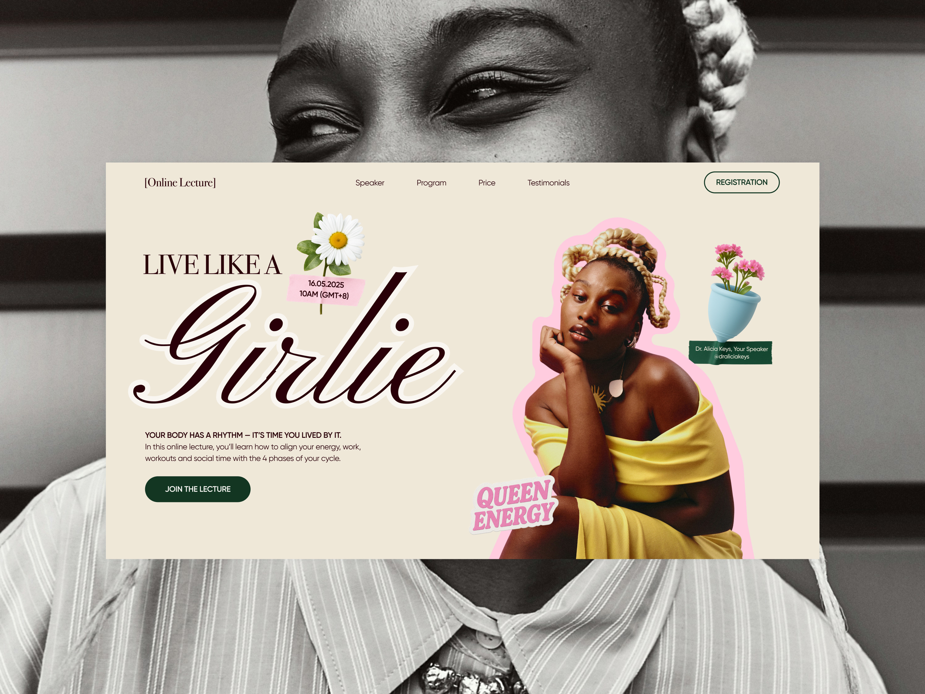 Landing Page Design for Info Product branding collage style info business info product landing page ui ui design ui ux design ux research web design webdesign