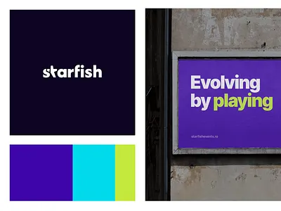 Starfish. Brand refresh for an events management company. animation brand brand identity branding colors design graphic design identity inter logo motion motion graphics rebrand refresh type typography vector