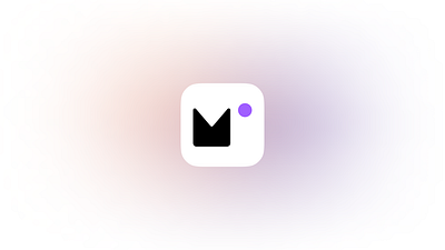 DailyUI Challenge #05 - App Icon branding challenge coding course dailyui design graphic design logo minimal minimalist modern monoblock monoblocks purple