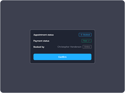 AppointmentStatusUI ai appointmentstatusui bookingprogress caretracking cassiumhealth design healthsystemux modernmedapp patientjourneyux realtimestatus statusupdatescreen ui user experience ux uxui