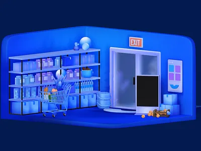 3D Background Character Design 3d 3d background design 3d character 3d motion character design spline