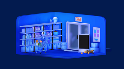 3D Background Character Design 3d 3d background design 3d character 3d motion character design spline