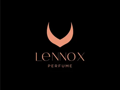 LeNNOX Perfume - Logo Design 3d animation branding design graphic design illustration logo motion graphics perfume perfume logo typography ui ux vector