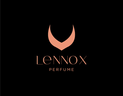 LeNNOX Perfume - Logo Design 3d animation branding design graphic design illustration logo motion graphics perfume perfume logo typography ui ux vector