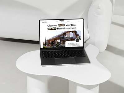 OpenDoor Living - A real estate agency app concept🏢✨