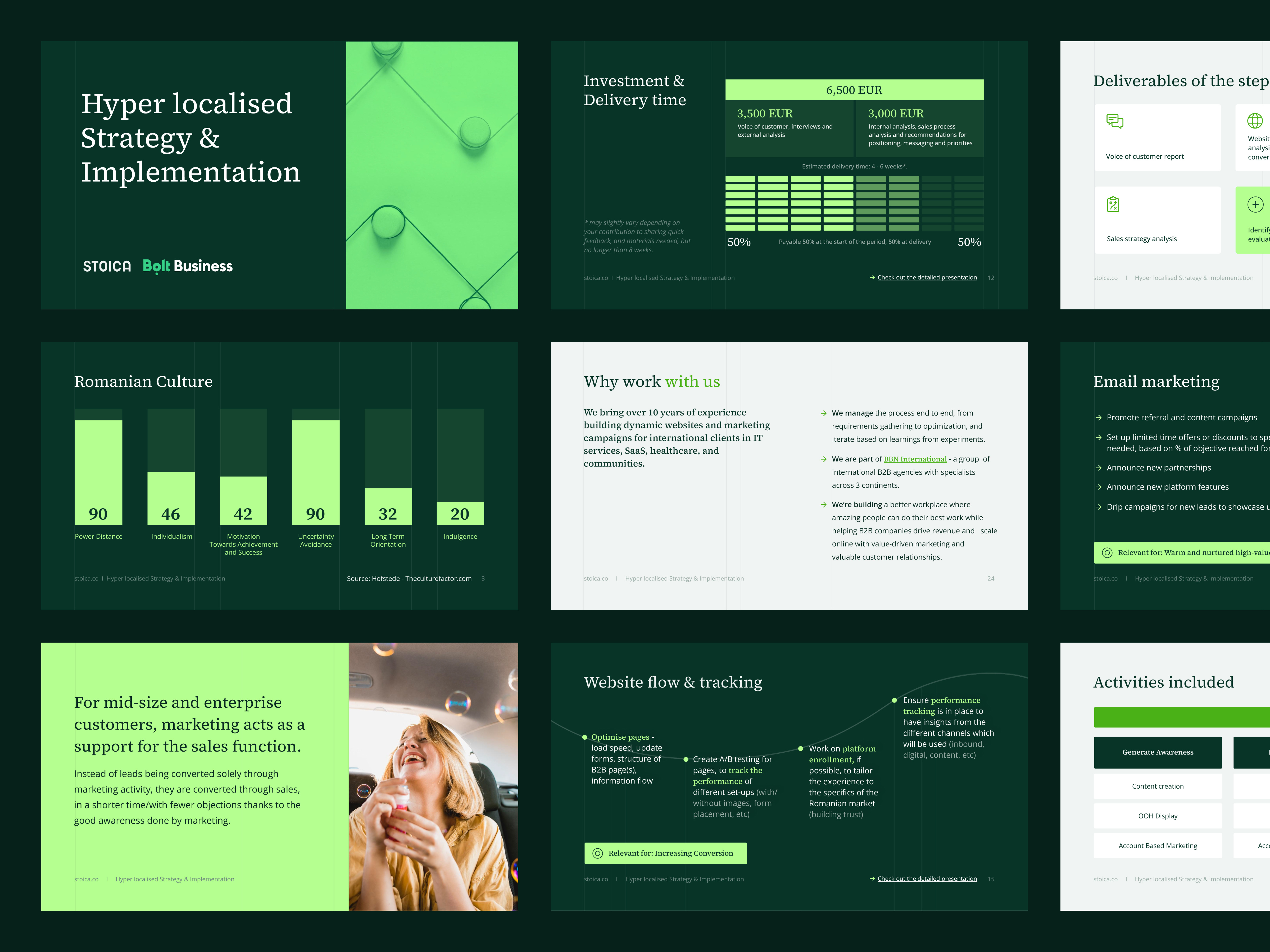 Example of Slide deck - STOICA
