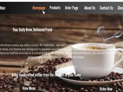 I Will Design a Modern Minimalist Coffee Order Website cafewebsite coffeeorderingsystem coffeewebsite digitalmenu freelancewebdeveloper onlineordering responsivedesign webdesign