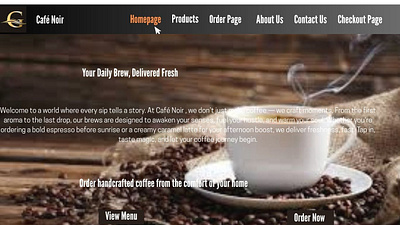 I Will Design a Modern Minimalist Coffee Order Website cafewebsite coffeeorderingsystem coffeewebsite digitalmenu freelancewebdeveloper onlineordering responsivedesign webdesign