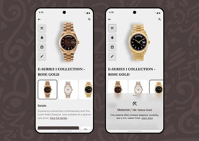 #DailyUI - Customize product customize product dailyui mobile app ui