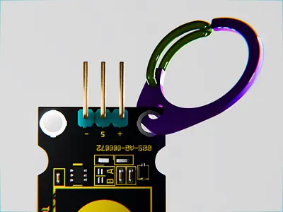 rndr::001 3d bldender cyber gadget tech