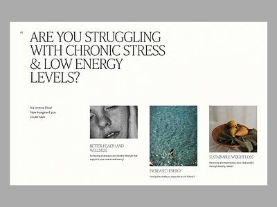 Wellness Journey Website Concept calm visuals elegant layout emotional design health branding health interface healthy lifestyle holistic approach lifestyle platform mental wellness modern wellness peaceful interface serif typography ui storytelling ux layout ux ui visual balance website concept wellness design wellness journey wellness landing