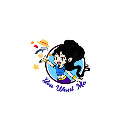 You want me Online shop logo user experience
