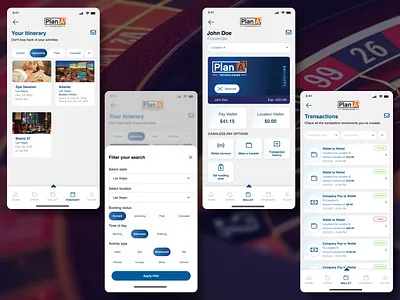 Plan A Technologies - Rewards App Rework branding casino design graphic design icon illustration logo mobile rewards rework ui vector
