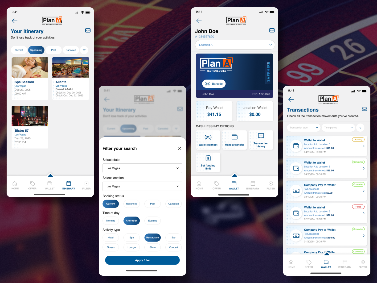 Plan A Technologies - Rewards App Rework by Leila Gonzalez on Dribbble