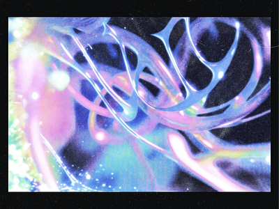 a weird dream abstract art graphic design poster